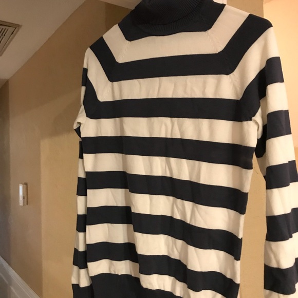 GAP Blue and White Striped Sweater - Picture 3 of 4